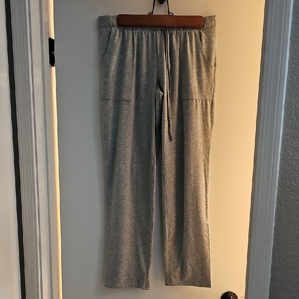 Lucky Brand Women's S Soft Heather Gray Lounge Pants x